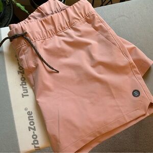 Free Fly Shorts Womens XL Harbor Pink UPF 50+ Outdoor Active Elastic Waist NWT